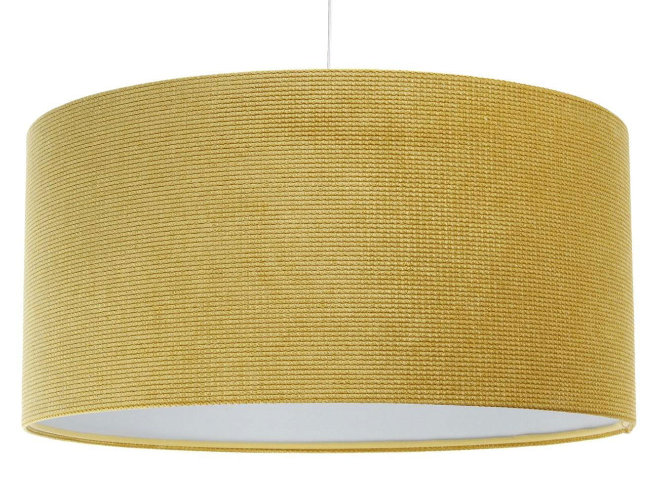 HÄNGELEUCHTE Weiß 60/30 cm - Gelb/Weiß, Kunststoff (60/0.8/30cm) - ONZENO
