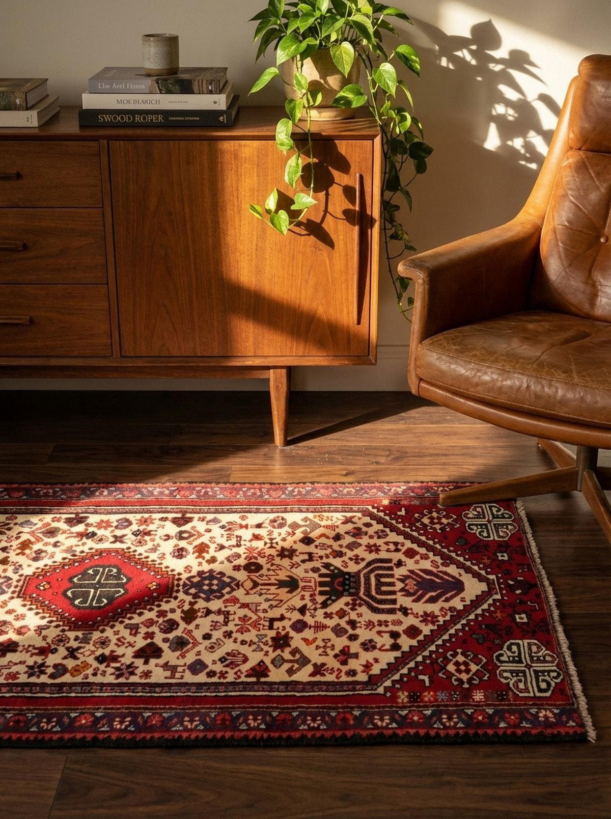 TEPPICH Gashgai Mehrfarbig 155/74 cm Schurwolle - Multicolor, Textil (74/155cm) - Looma