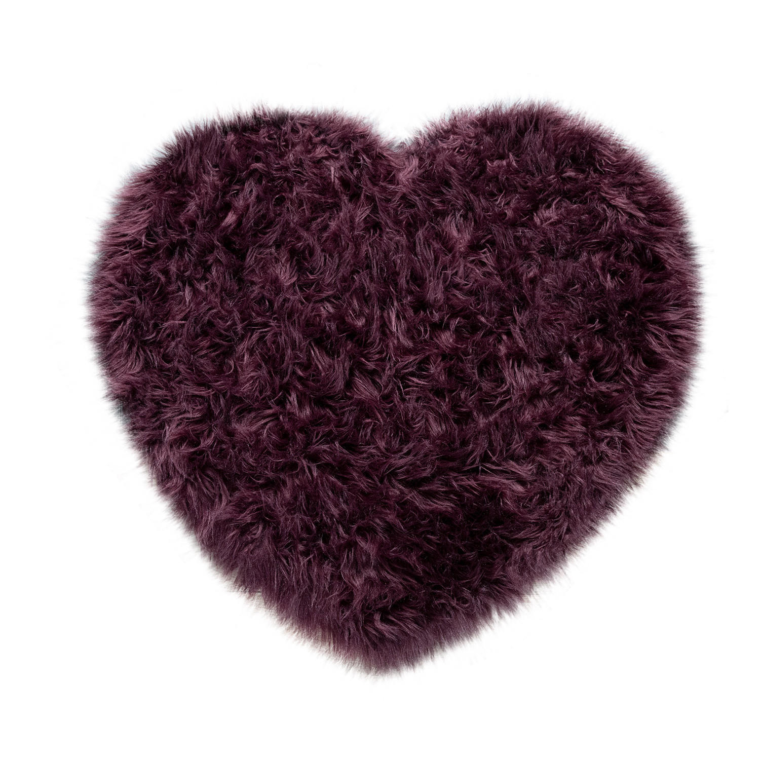 HOCHFLORTEPPICH 80/75 cm Playa 960 - Lila, Textil (80/75cm) - Paco Home