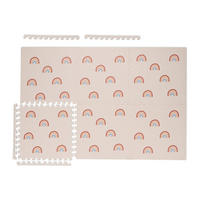 6XPUZZLOVÁ podložka - ružová, plast (60/60cm) - Relaxdays