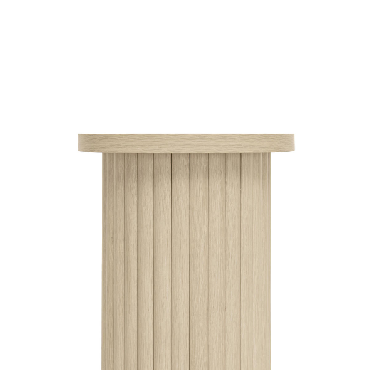 COUCHTISCH-SET 68,7/40,1 cm in Natur aus MDF mit Holzoptik, 2-teilig - Naturfarben, Holzwerkstoff (68.7/68.7/40.6cm) - Flora Grace