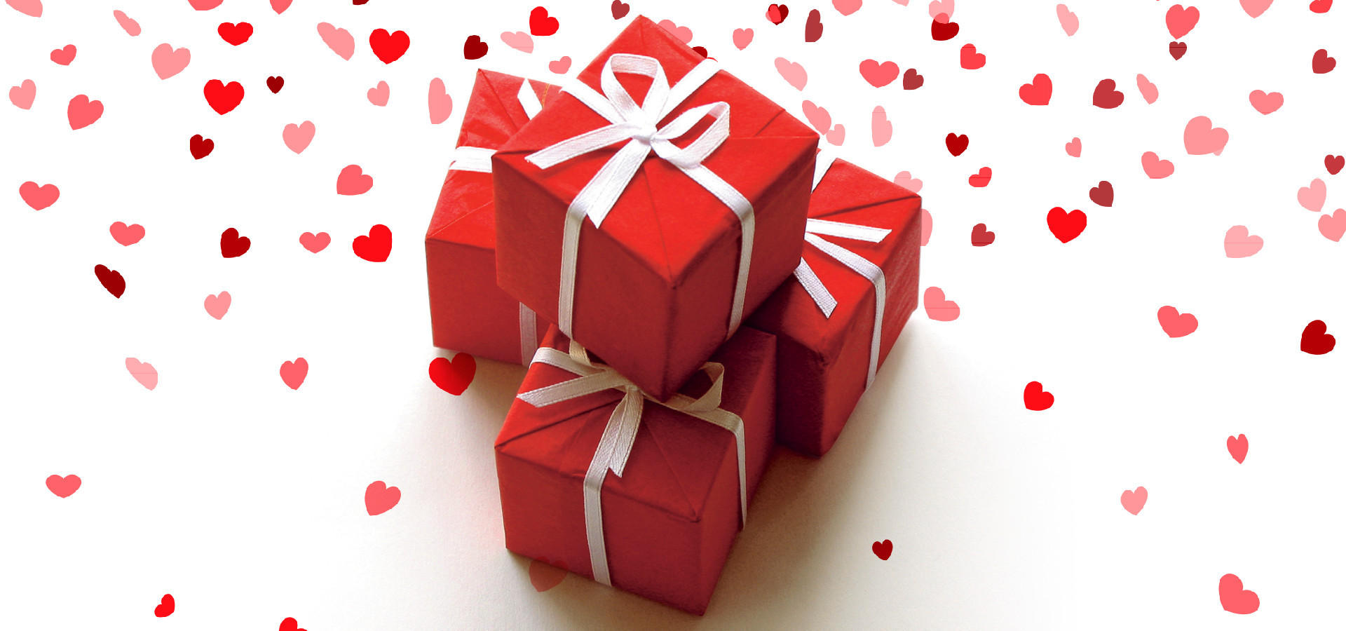 Dárky v červeném obalu