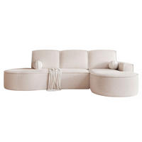 ECKSOFA SOFIA mit Schlaffunktion und Bettkasten Weiß - Weiß, Holzwerkstoff/Kunststoff (277/157cm) - Idohome