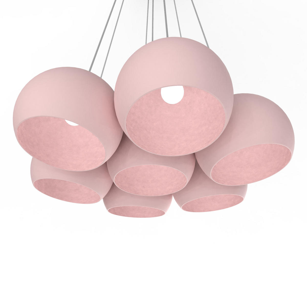 HÄNGELEUCHTE - Pink, Metall (25/25/20cm) - Lumicom