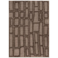 KURZFLORTEPPICH RELIEVO taupe grafisch 3D-Struktur 200/300 cm - Taupe, Textil (200/300cm) - Tapiso