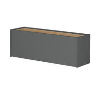 HÄNGESCHRANK Crisp-61 - Anthrazit, Holzwerkstoff (100/35/30cm) - Lomado