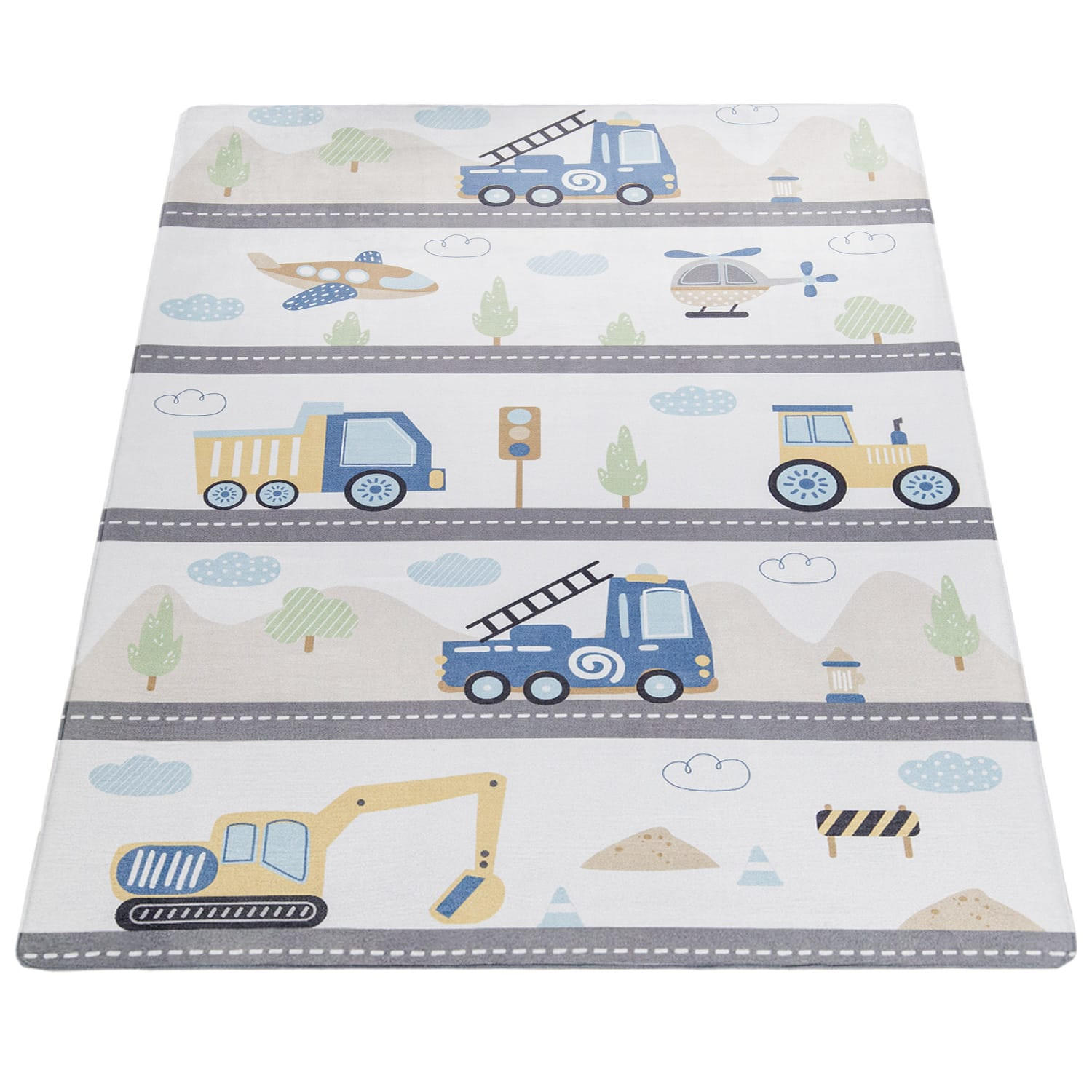 Paco Home Kinderteppich Mehrfarbig 155x230 cm