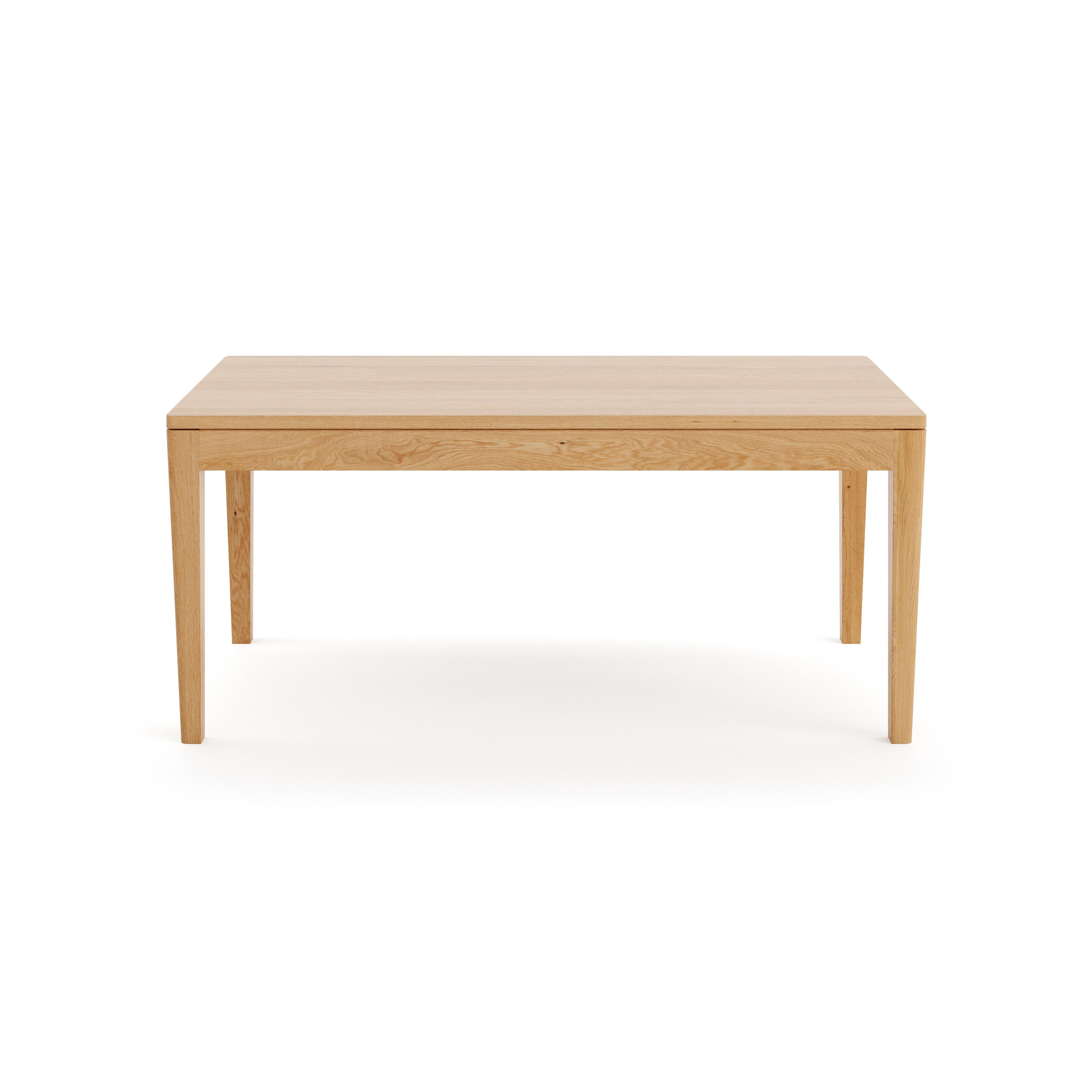 TISCH Ausziehbar Butterfly aus massivem Eichenholz 220x100 cm + Tischverlängerungen 2x50 cm - Eichefarben/Braun, Holz (220/100/75cm) - Danzz