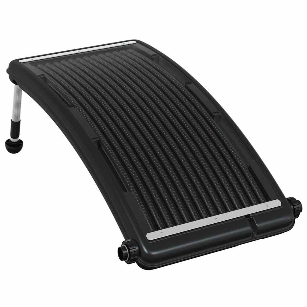 vidaXL Gebogenes Schwarz 65x110 cm