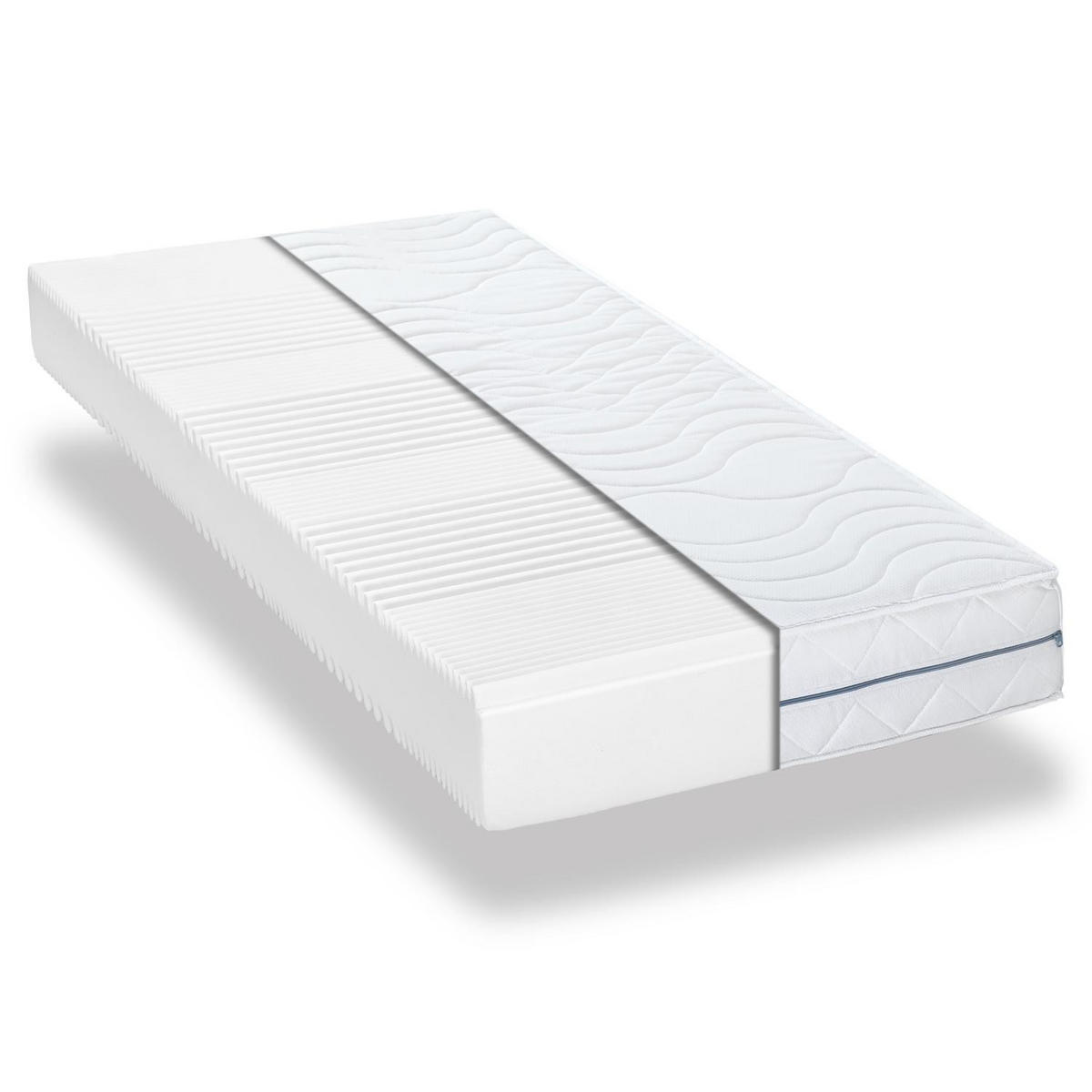 KALTSCHAUMMATRATZE Premium 80x200 cm - Weiß, Textil (80/200cm) - Supportho