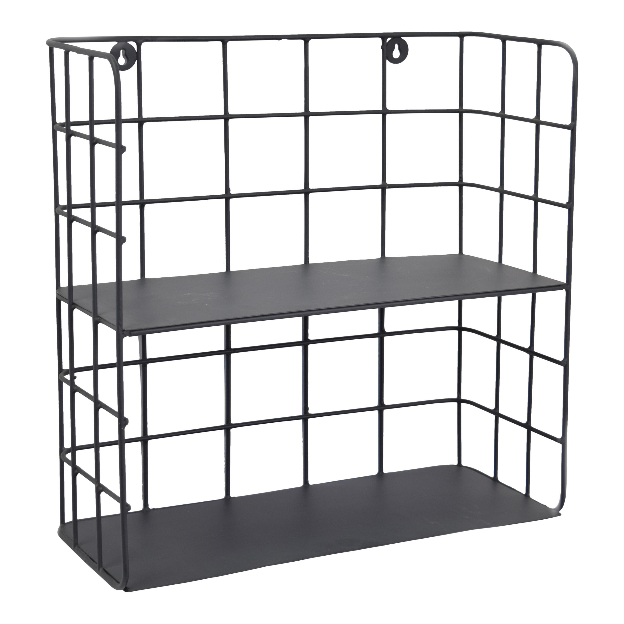 WANDREGAL Rocky Schwarz - Schwarz, Metall (42/42/17cm) - LOFT42