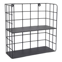 WANDREGAL Rocky Schwarz - Schwarz, Metall (42/42/17cm) - LOFT42