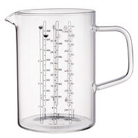 MESSBECHER Recipe - Transparent, Glas (1L) - Butlers