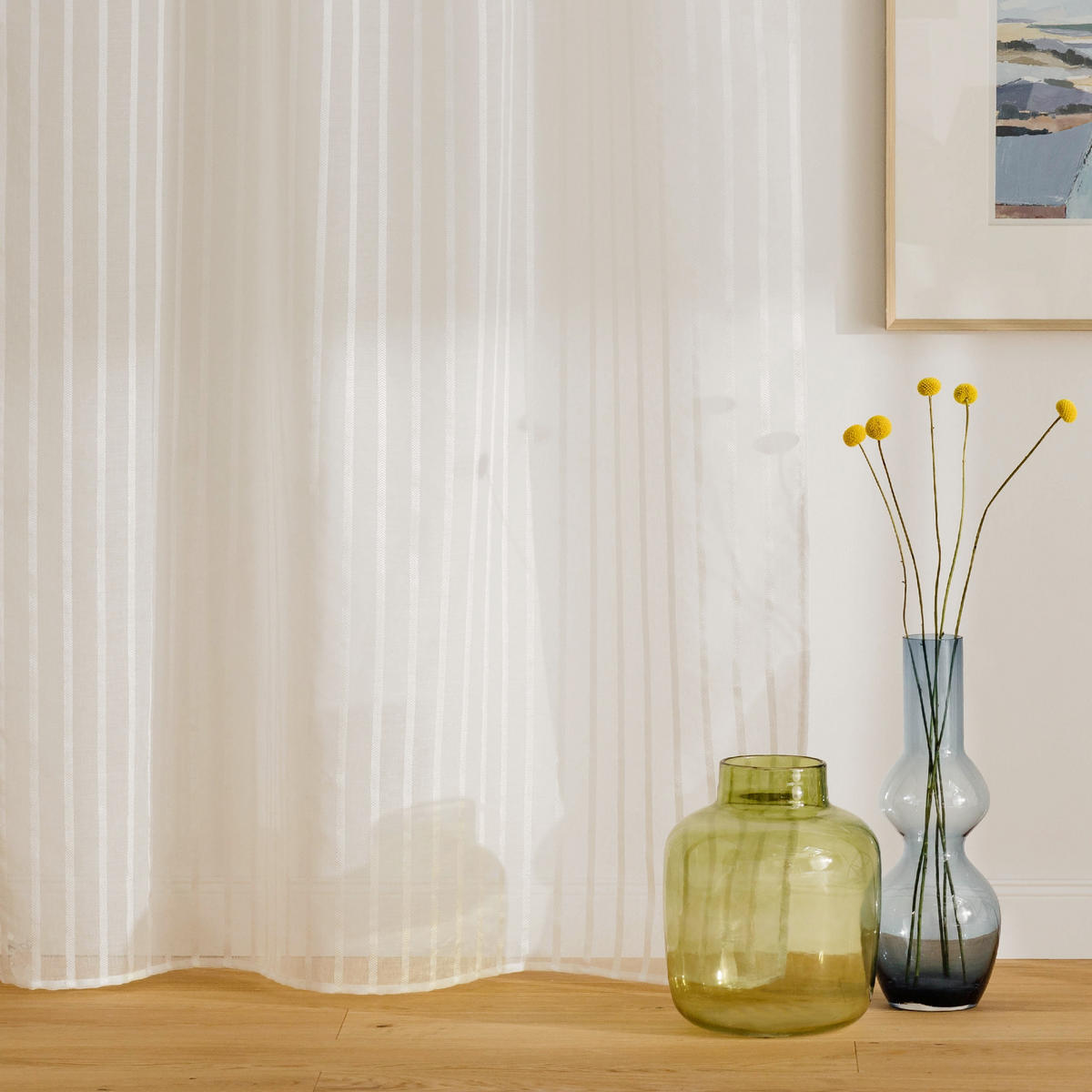 VORHANG Zion - Weiß, Textil (140/1/250cm) - home&you