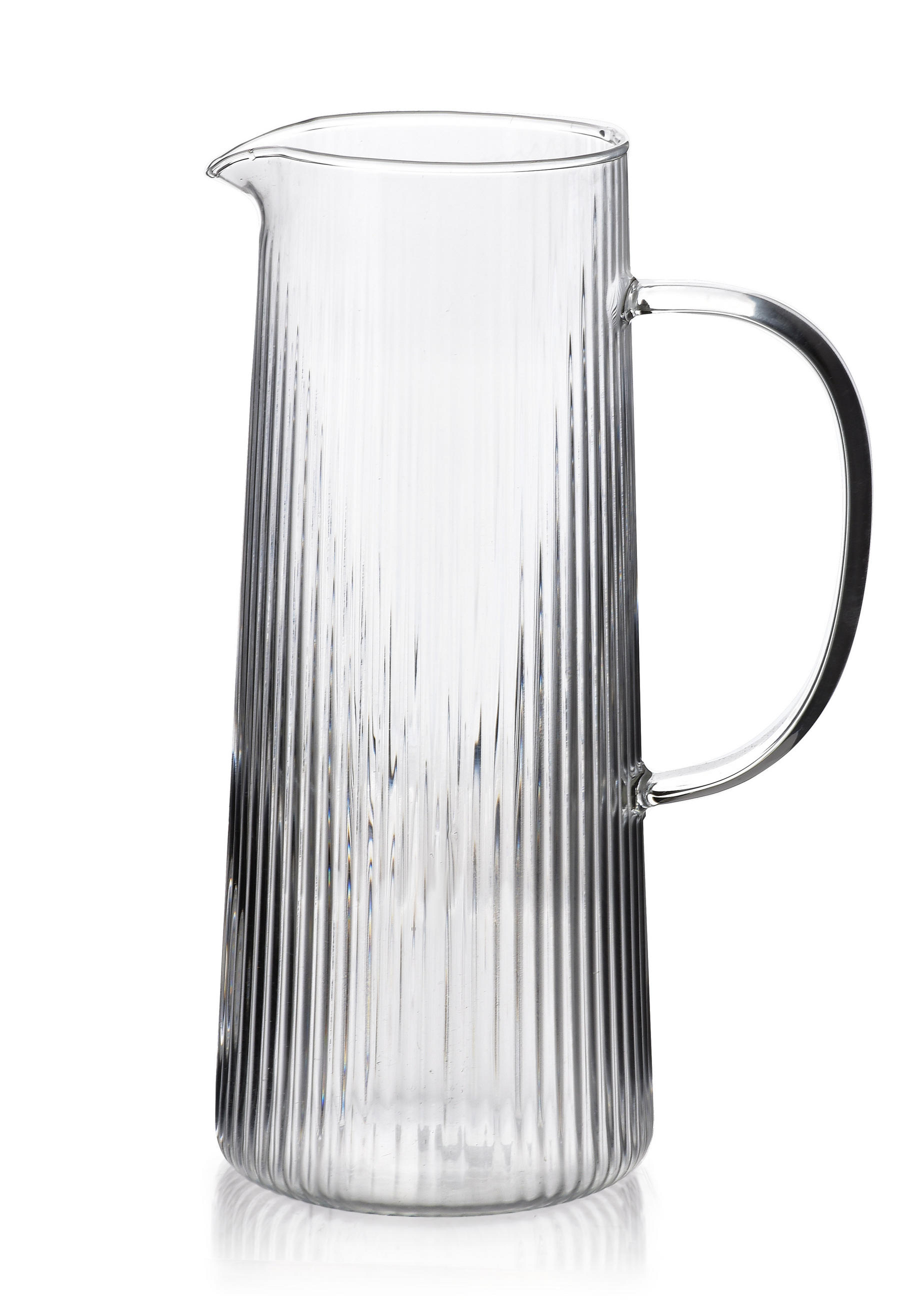 WASSERKRUG Modern Kitchen transparent 9.5/8/23 cm Glas - Transparent, Glas (1.3L) - Mondex