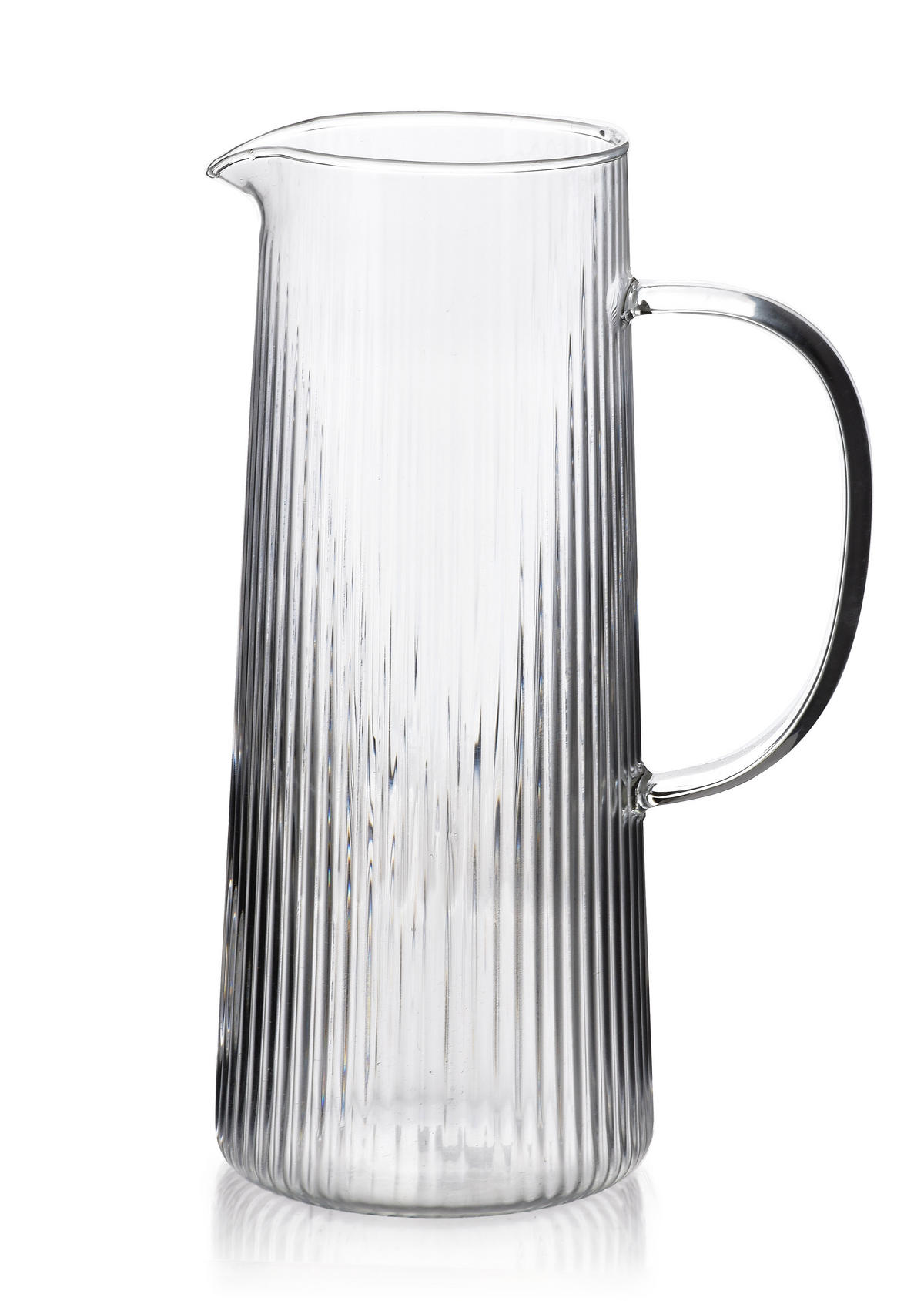 WASSERKRUG Modern Kitchen transparent 9.5/8/23 cm Glas - Transparent, Glas (1.3L) - Mondex
