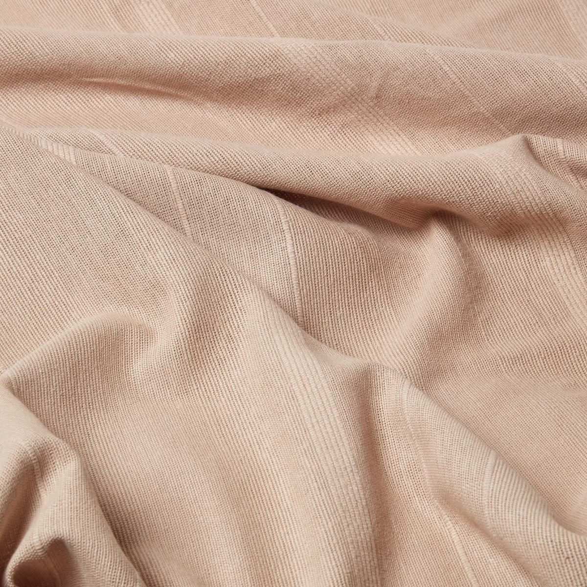 WOHNDECKE Rajput 150/200 cm, 100% Baumwolle - Beige, Textil (150/200cm) - Homescapes