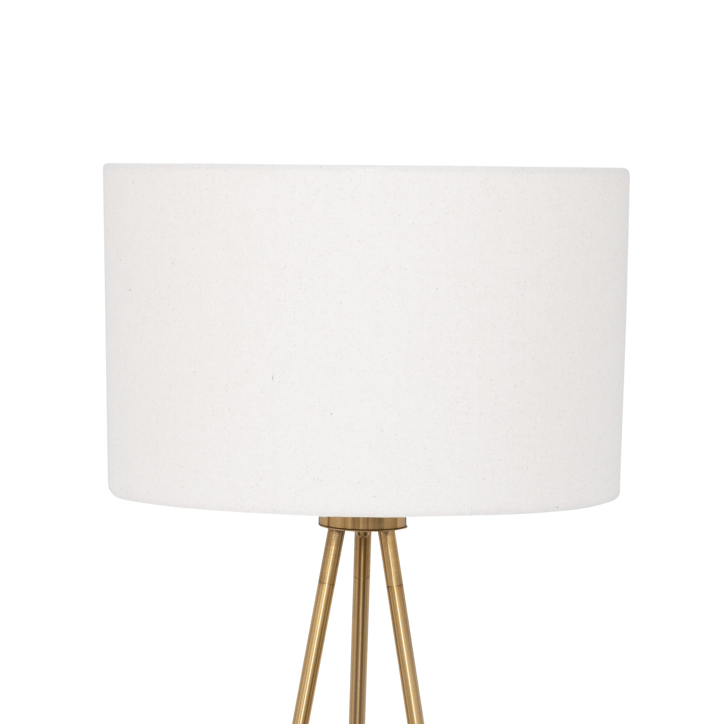 STEHLAMPE Arthus 163 cm - Weiß, Metall (48/48/163cm) - Atmosphera Createur d´interieur