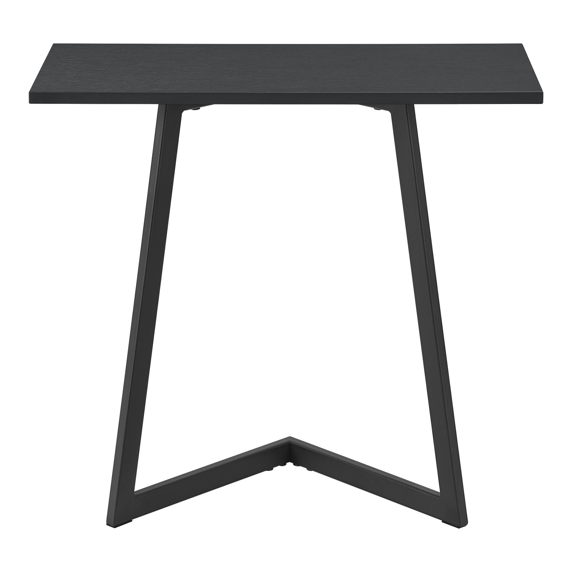 BEISTELLTISCH Kalundborg - Schwarz, Metall (30/60/55cm) - [en.casa]