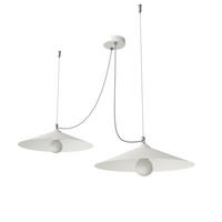 HÄNGELEUCHTE - Weiß, Metall (40/40/9cm) - Lumicom