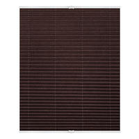 PLISSEE KLEMMFIX, OHNE BOHREN, VERSPANNT - Braun, Kunststoff (45/130cm) - Lichtblick Original