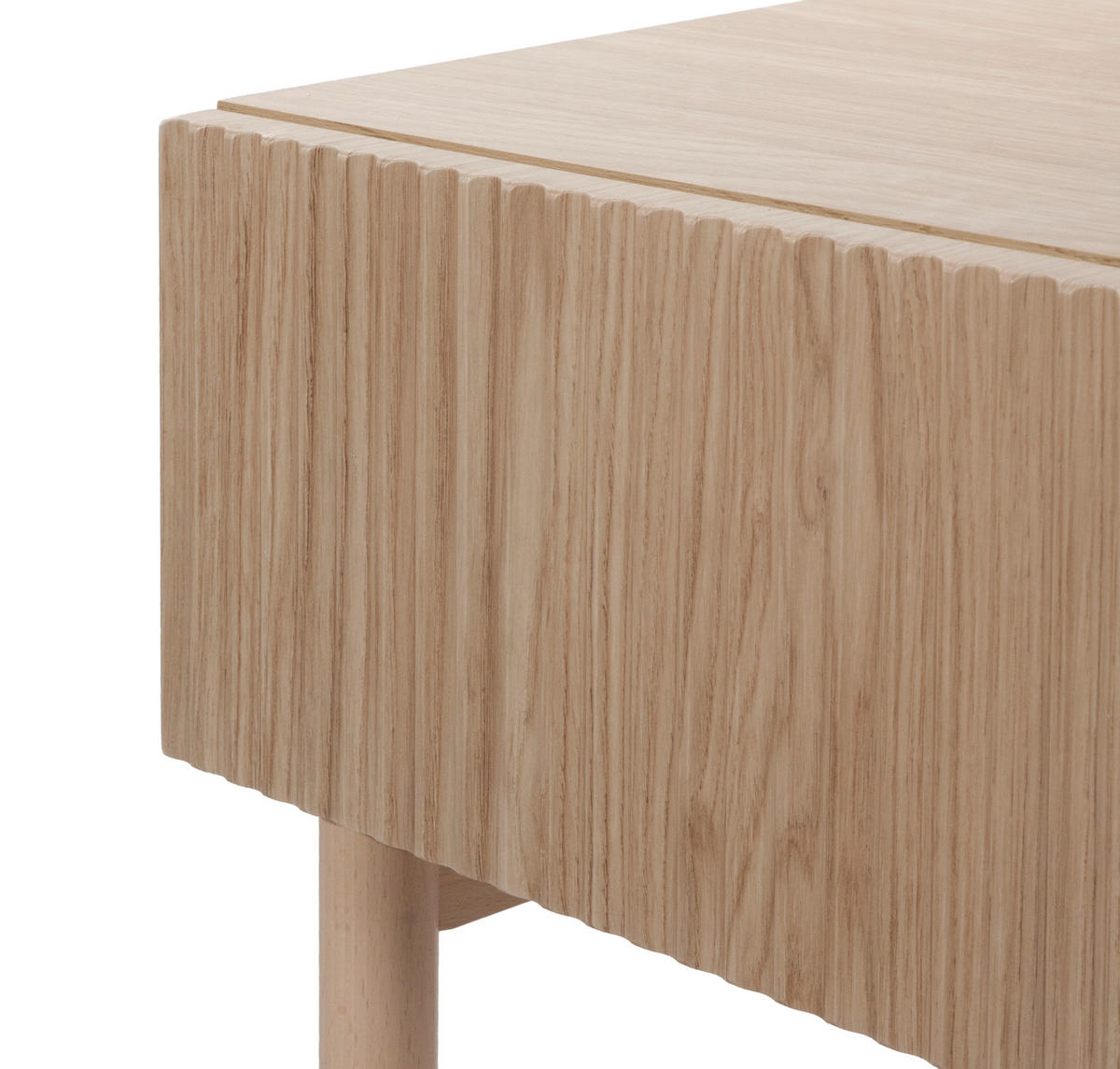 NACHTSCHRANK Nolie Eichenholzoptik - Eichefarben, Holz/Holzwerkstoff (50/39.6/31.6cm) - Selsey