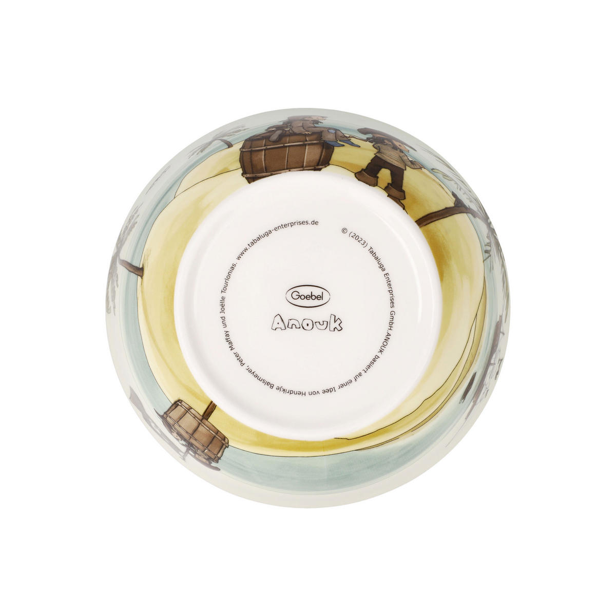 KÜNSTLERSCHALE Anouk - Schatzsuche, Fine Bone China, Bunt, 15 cm - Multicolor, Keramik (7cm) - Goebel