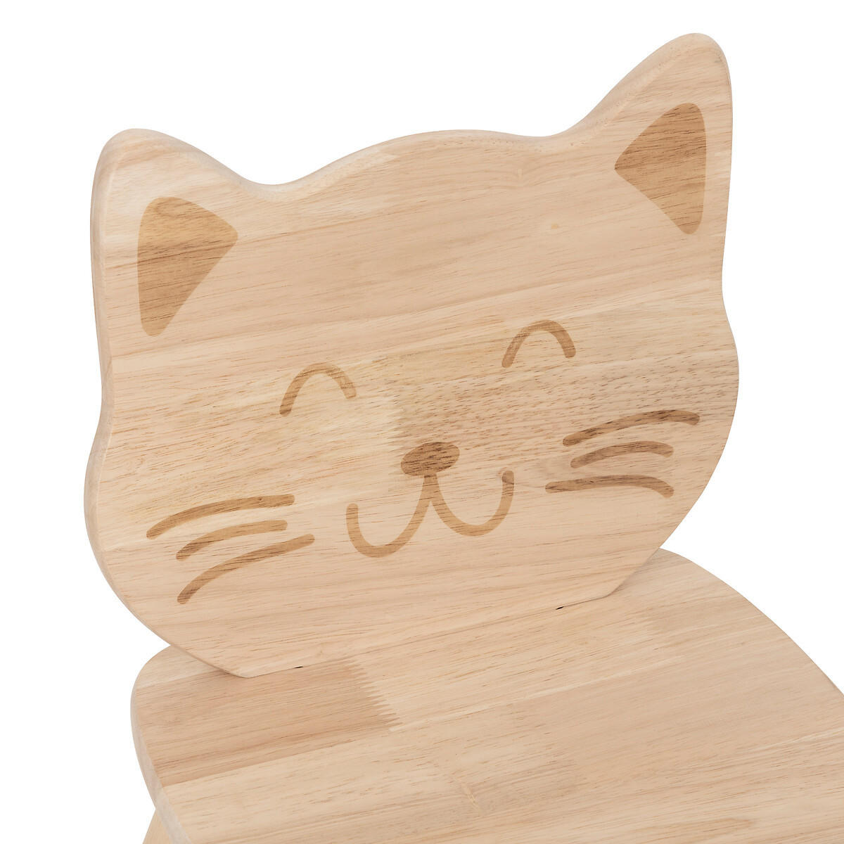 HOLZSTUHL für Kinder Cat 30/28/50 cm - Braun, Holz (28/50/30cm) - Atmosphera for kids