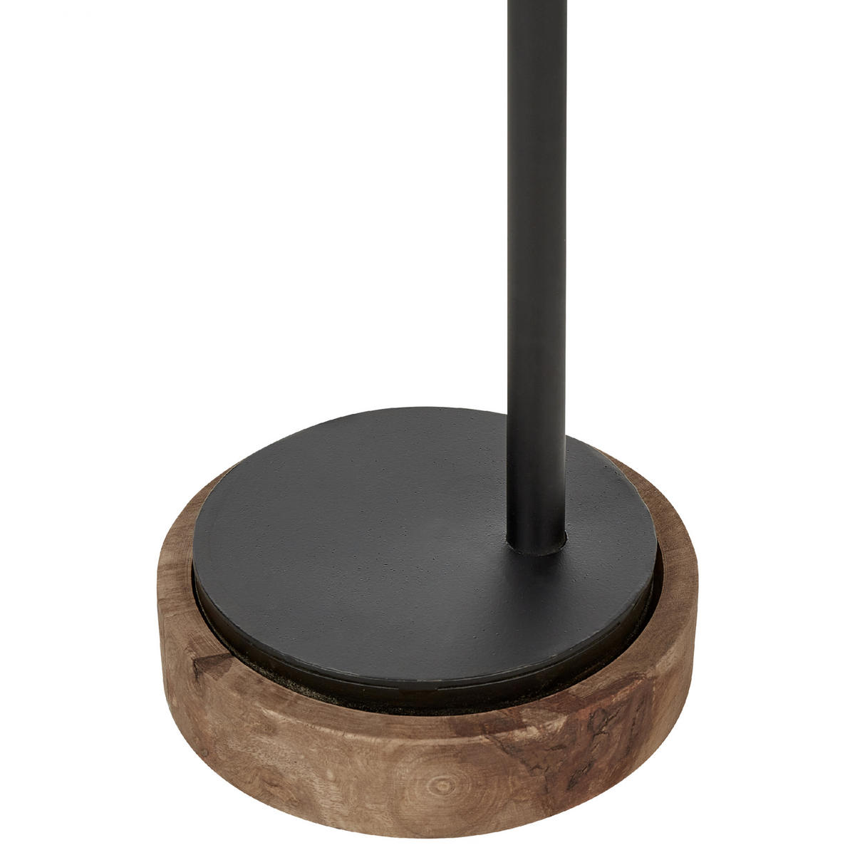 SCHREIBTISCHLAMPE Kolar 18/18/62 cm - Dunkelbraun, Holz (18/18/62cm) - Beliani