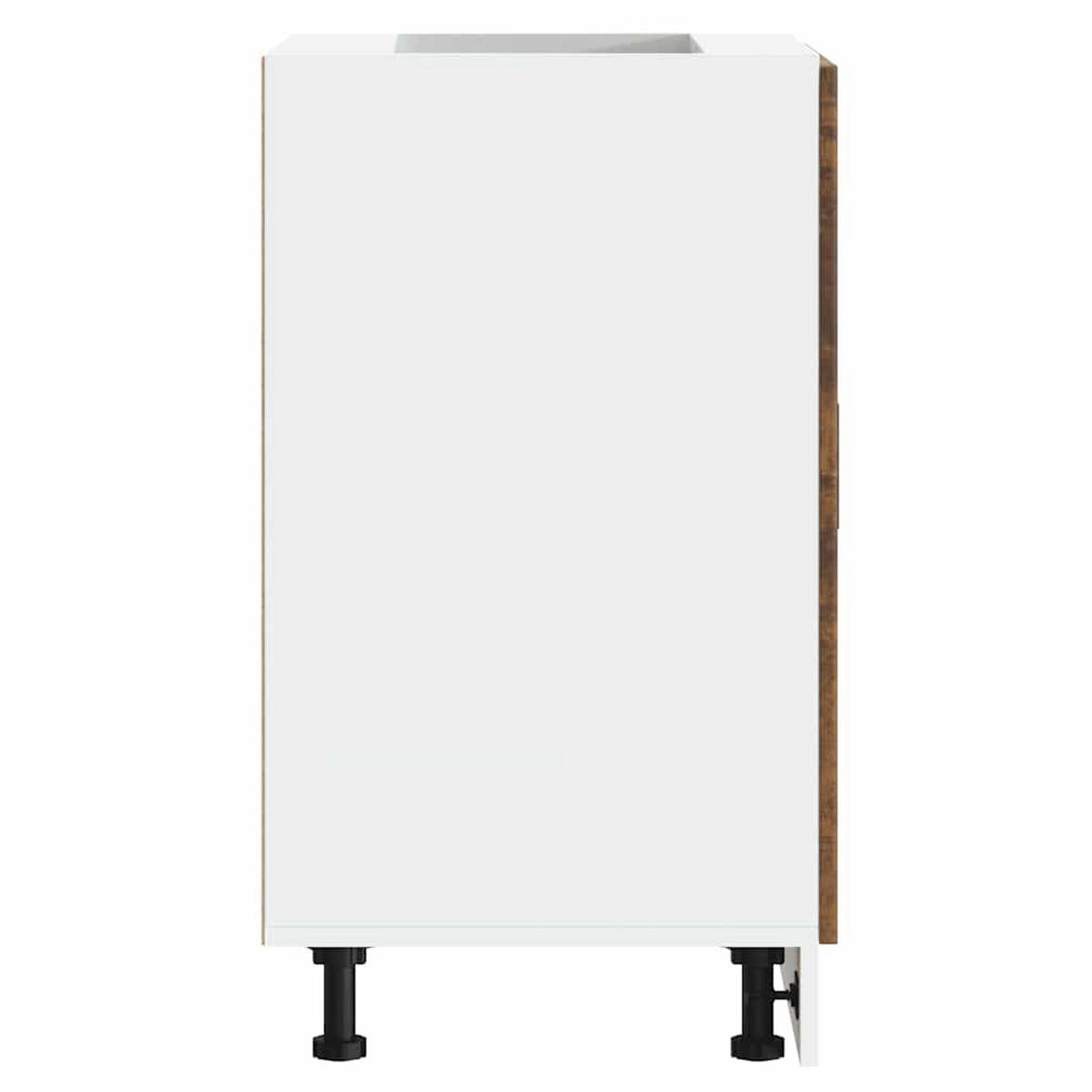 KÜCHENUNTERSCHRANK Theo Räuchereiche 60x46x81,5 cm - Eiche San Remo, Holz (60/81.5/46cm) - DELUKE