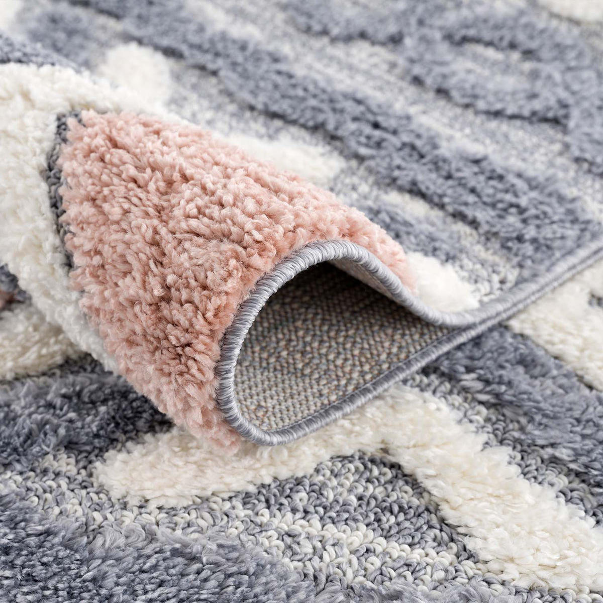 HOCHFLOR-TEPPICH Focus 3382 Multi 160x230 cm - Multicolor, Textil (160/230cm) - carpet city
