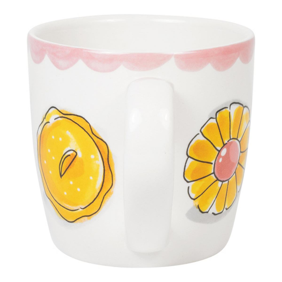 BECHER Kekse in Bunt - 500 ml - Multicolor, Keramik (0.5L) - Blond Amsterdam