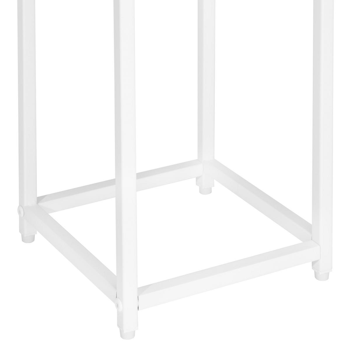 BLUMENSTÄNDER - Eichefarben, Holzwerkstoff/Metall (24/24/42.5cm) - Mat-Haus
