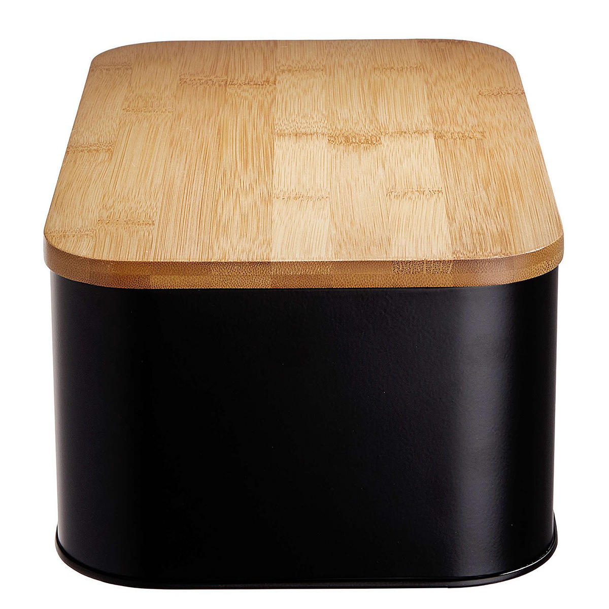 BROTBOX Bread 'N' Breakfast - Schwarz, Metall (18/13/31cm) - Butlers