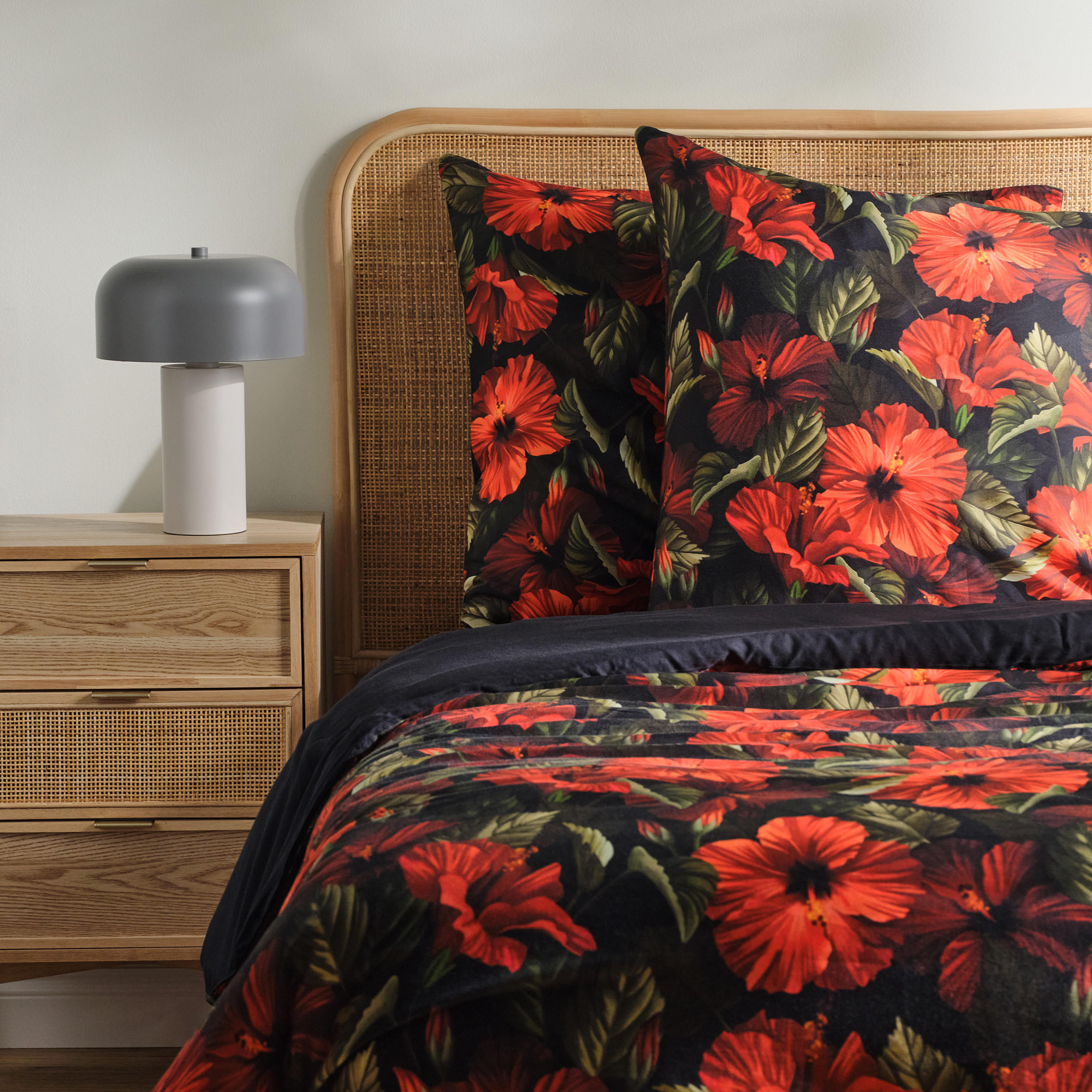 BETTWÄSCHE Akaia - Schwarz, Textil (160/200cm) - home&you