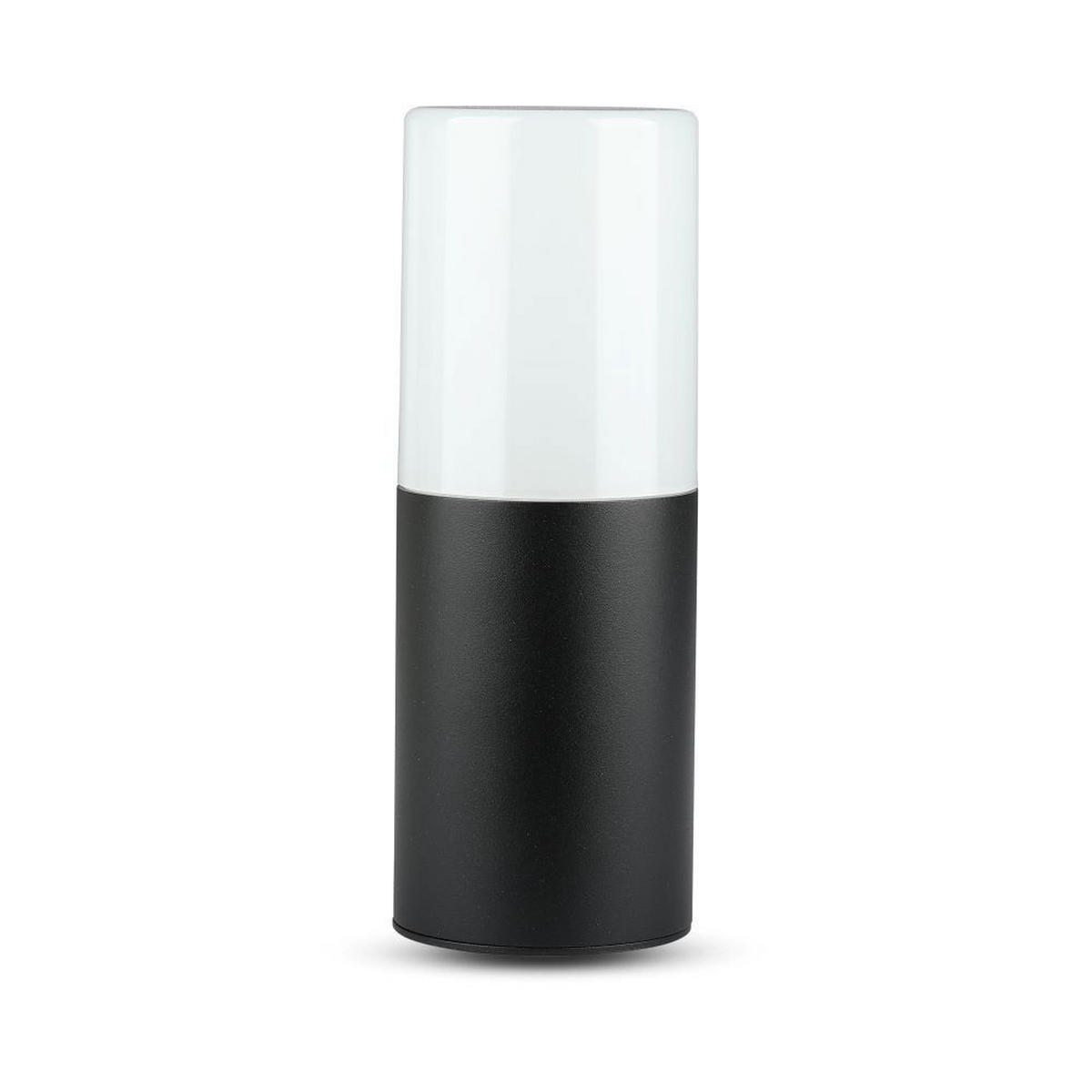 WANDLEUCHTE Aluminium Schwarz - Schwarz, Metall (8/25/12.1cm)