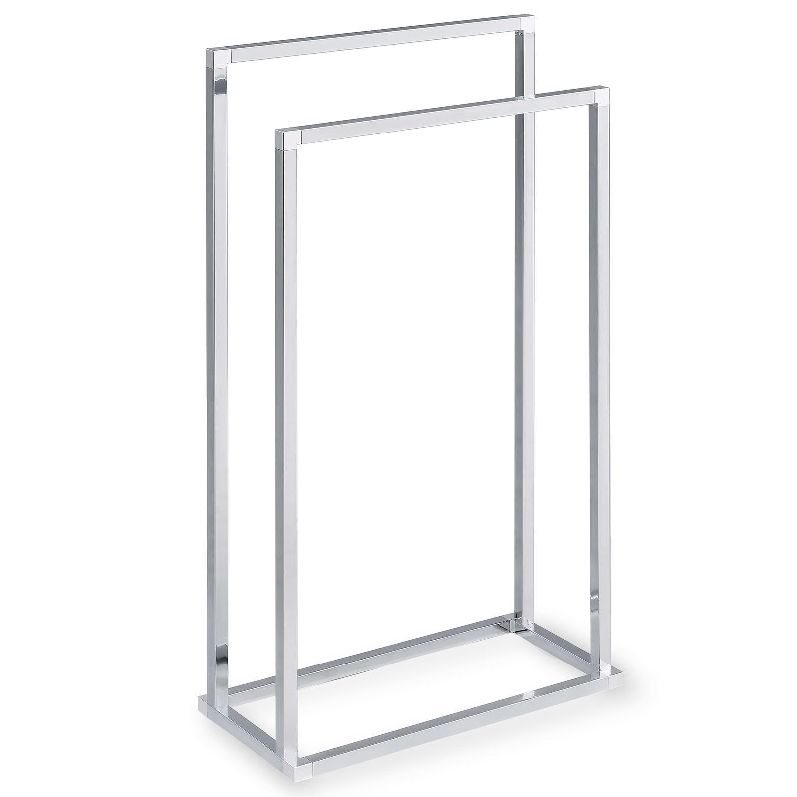 HANDTUCHHALTER MAILO - Chromfarben, Metall (45/84/21cm) - IDIMEX