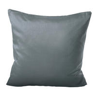 KISSENBEZUG Wildseide Optik 40x40 cm Grau - Grau, Textil (40/40cm) - TiborTex