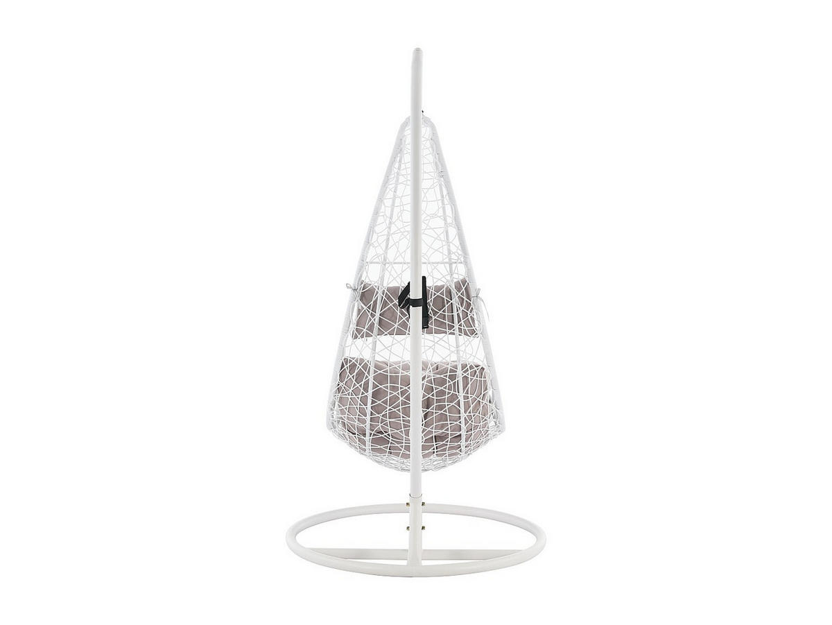 HÄNGESESSEL - 1 Person - Harz - Weiß - - Weiß, Kunststoff (105/197/105cm) - Vente-Unique