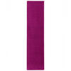 HOCHFLOR VELOURS LÄUFER TEPPICH LUNA - Violett, Textil (80/160cm) - Snapstyle