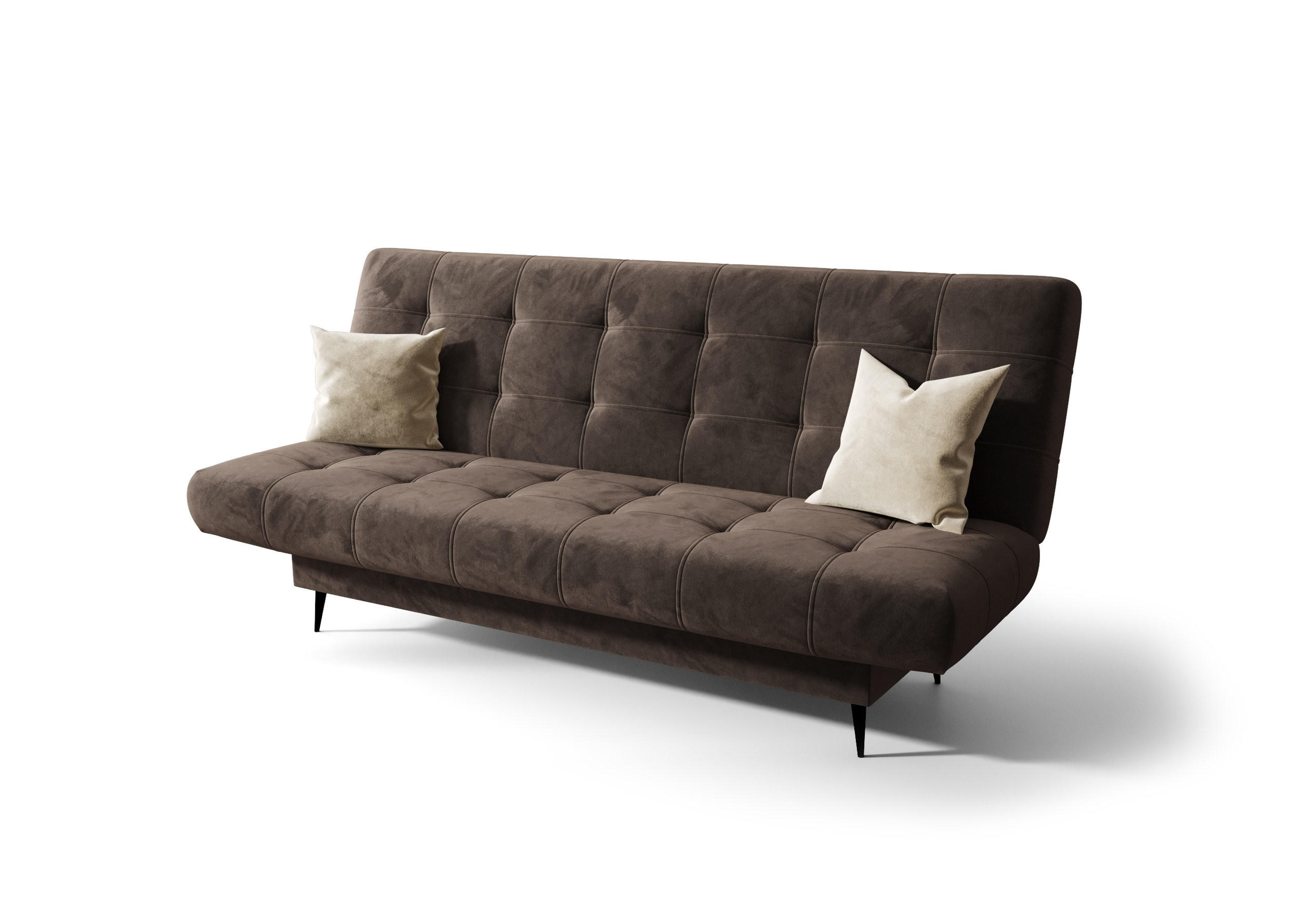O-Sofa Schlafsofa Braun 200x97x97 cm