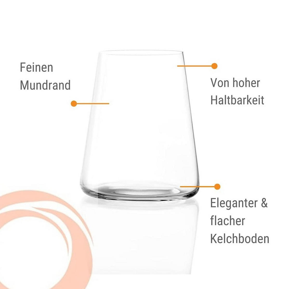 POWER Rotweinbecher Set 12 tlg - Transparent, Glas (0.5L) - Stölzle