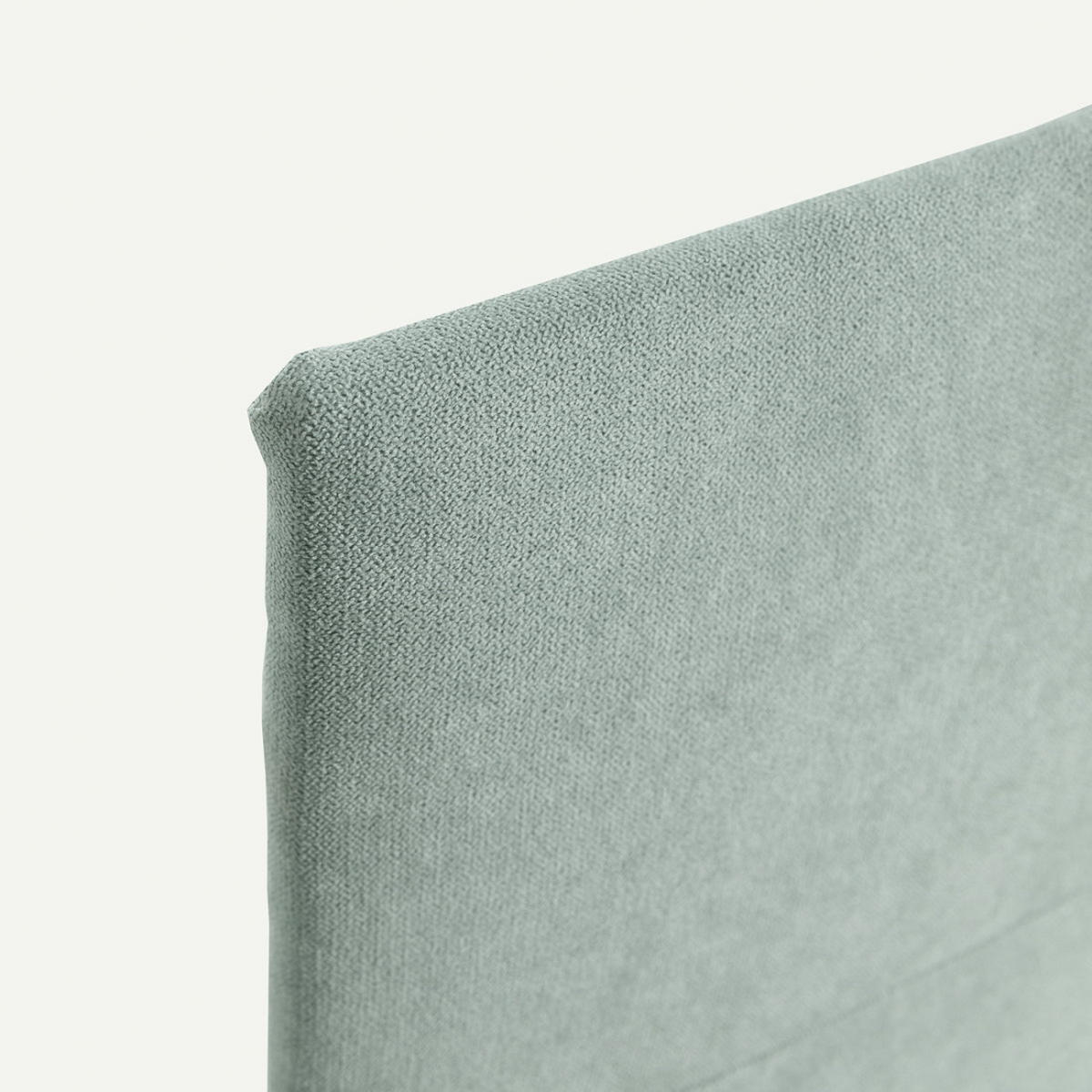 KOPFTEIL Ilan Minze 165 cm x 52 cm - Mintgrün, Textil (165/52/3cm) - Kenay Home