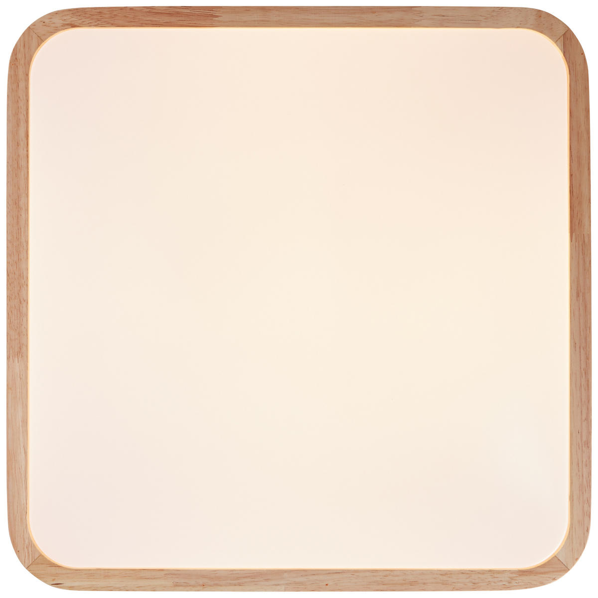 DECKENLEUCHTE Tumeo G99791/75 - Weiß, Holz (39/39/8cm) - Brilliant