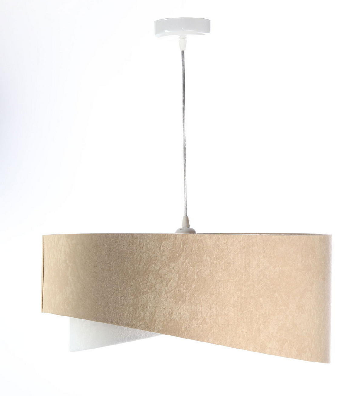HÄNGELEUCHTE Gold 50/23 cm - Goldfarben, Kunststoff (50/1/23cm) - ONZENO