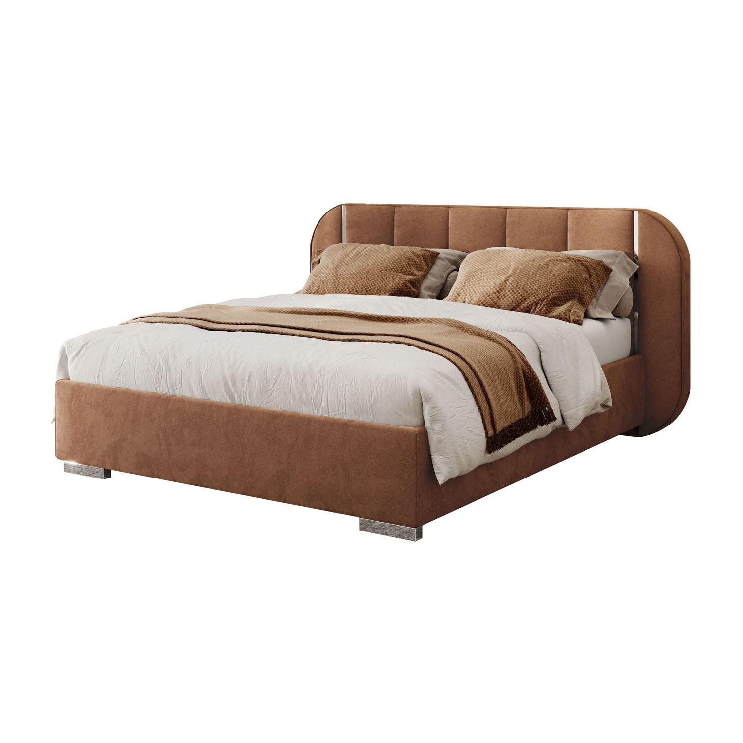 Lookway Bett Braun 160x200 cm