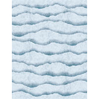 FOTOTAPETE Marmor-Optik 212 x 280 cm - Blau, Papier (212/280cm) - Sanders & Sanders