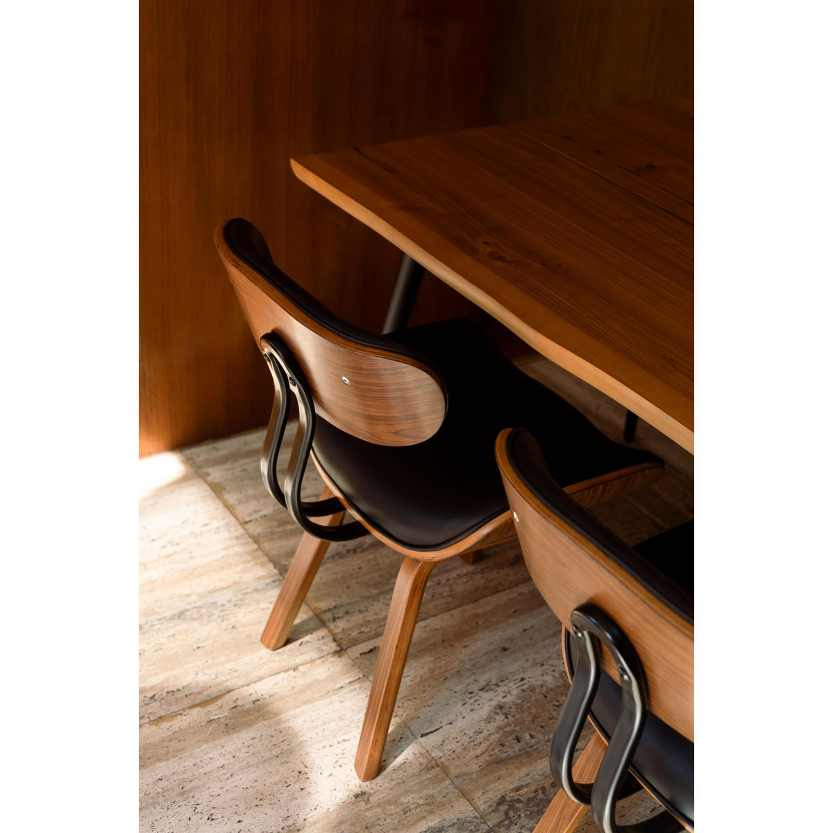 ESSZIMMERSTUHL Blackwood Kunstleder Braun - Braun, Kunststoff (51/78/55.5cm) - Dutchbone