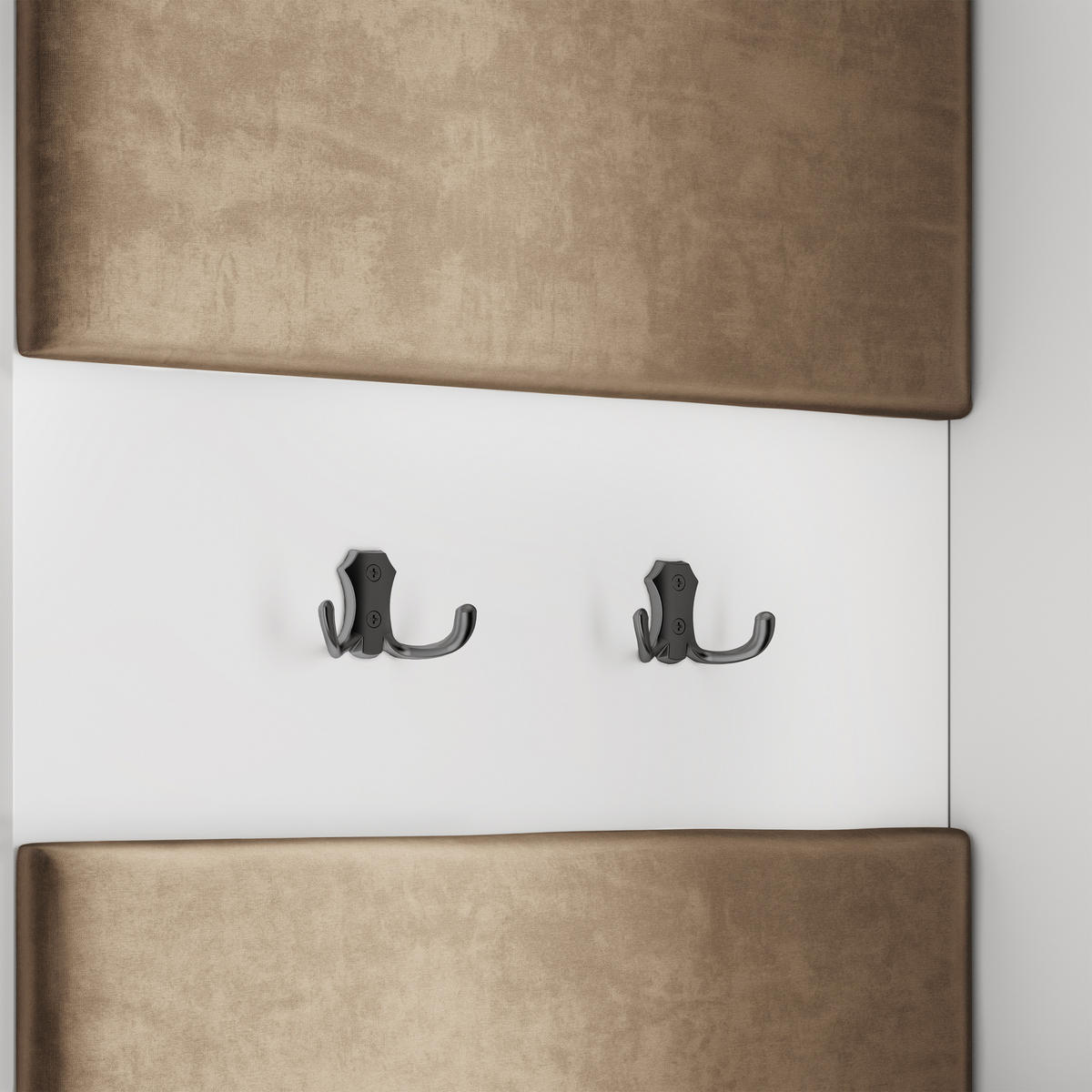 GARDEROBENSCHRANK VIRA 95/181/51 cm Modern Garderobe-Set Kaschmir - Kaschmir/Beige, Holzwerkstoff (95/181/51cm) - MASSENO