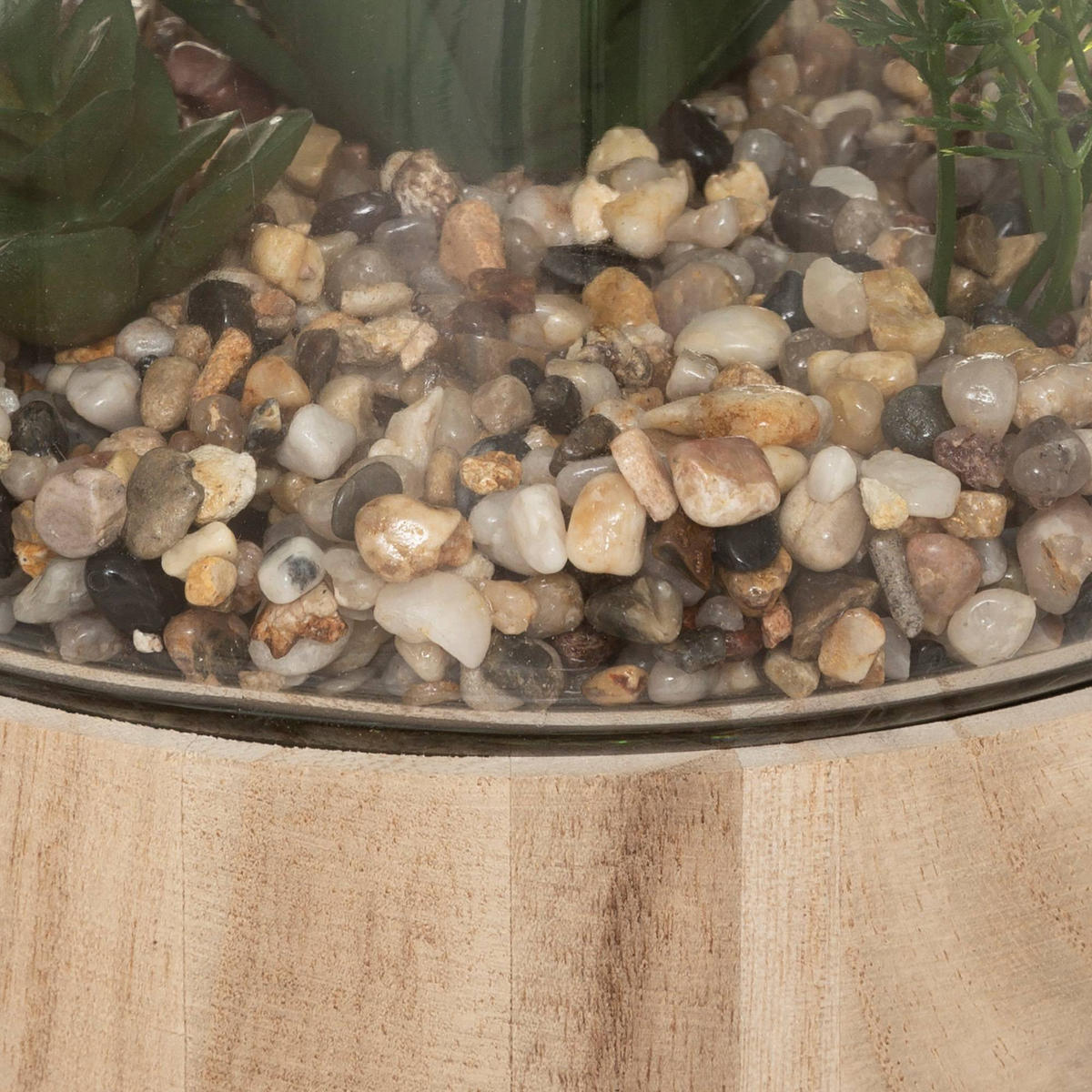 KUNSTPFLANZE H 15,8/15,8/17,5 cm - Multicolor, Glas (17.5cm) - Atmosphera Createur d´interieur